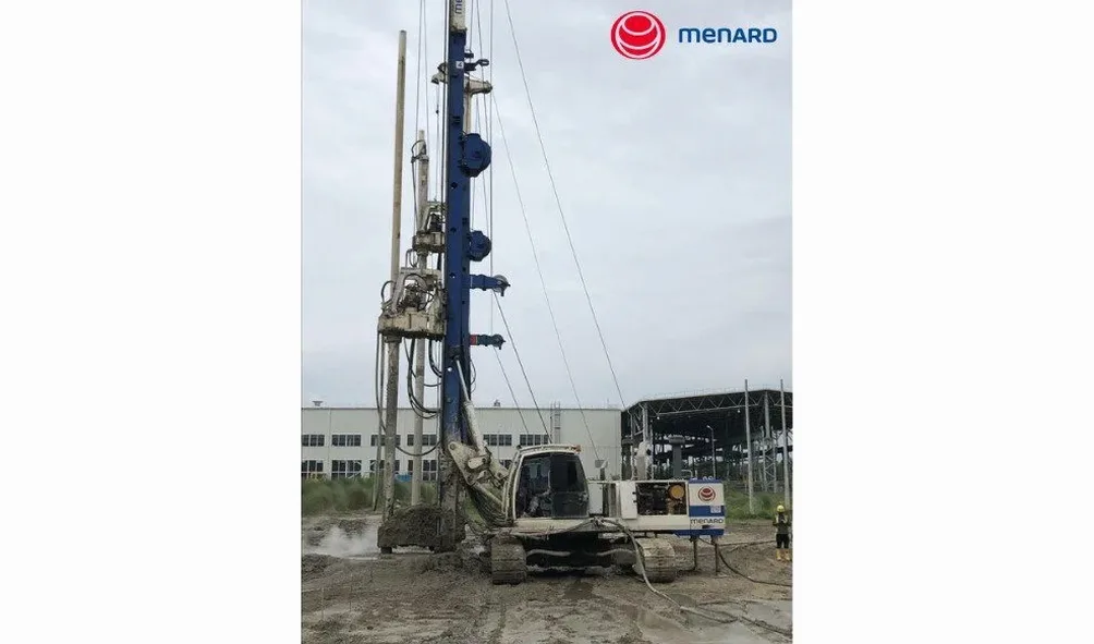 Illustrative image of Deep Soil Mixing (DSM) design in Birmingham Alabama