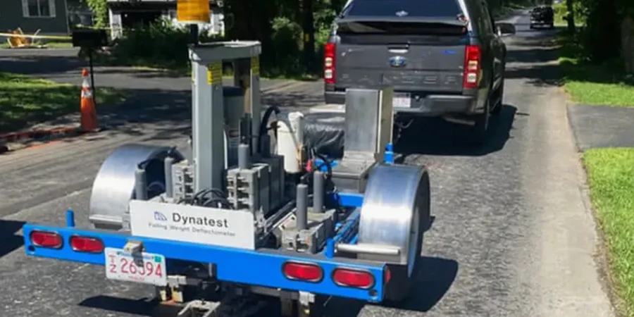 Illustrative image of Existing pavement evaluation in Birmingham Alabama