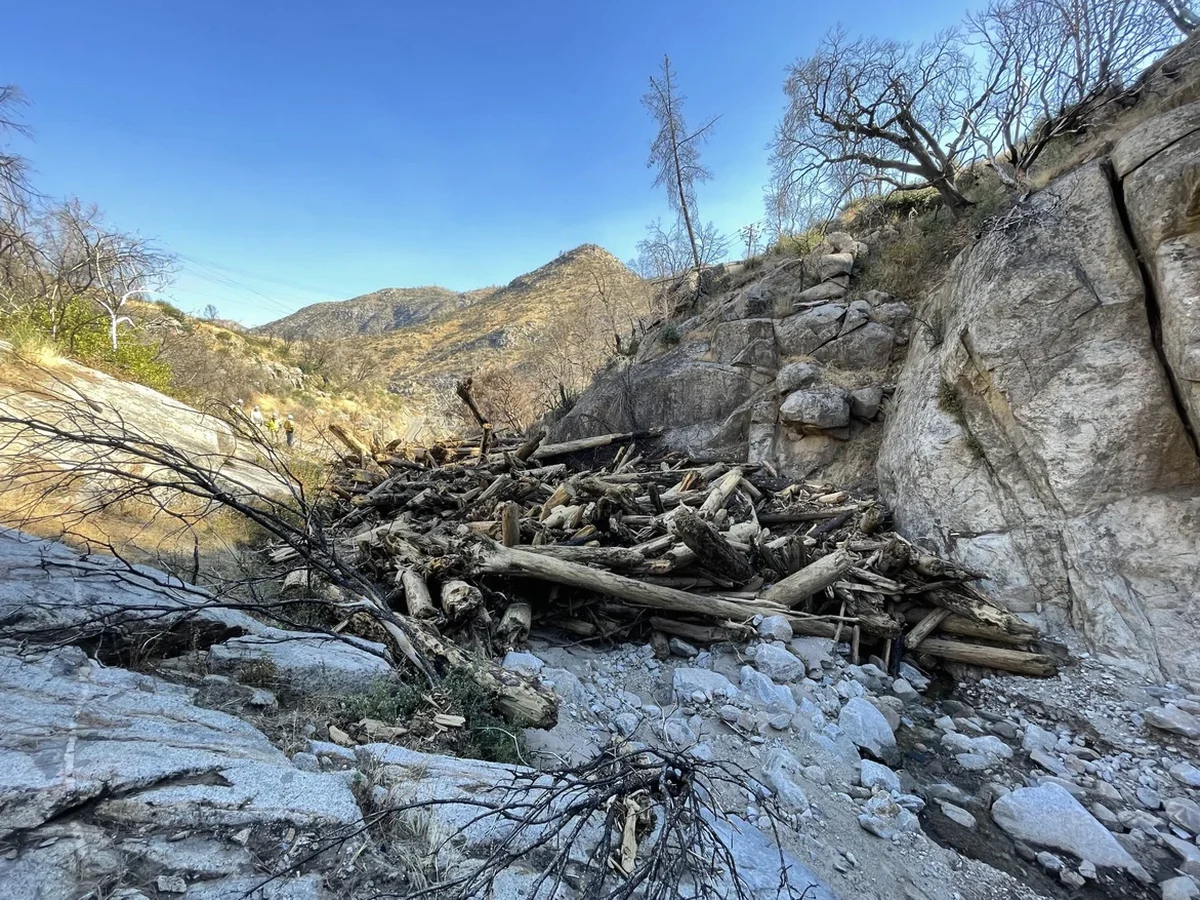 Illustrative image of Debris flow analysis in Birmingham Alabama