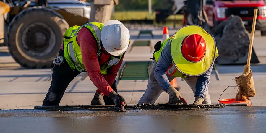 Illustrative image of Rigid pavement design in Birmingham Alabama
