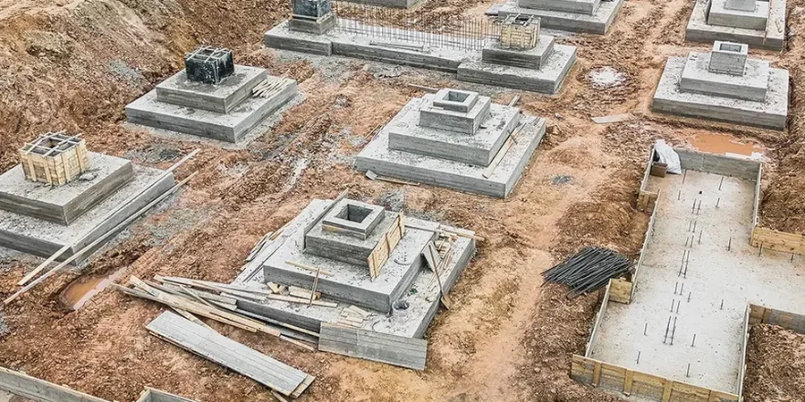 Illustrative image of Pile foundation design in Birmingham Alabama